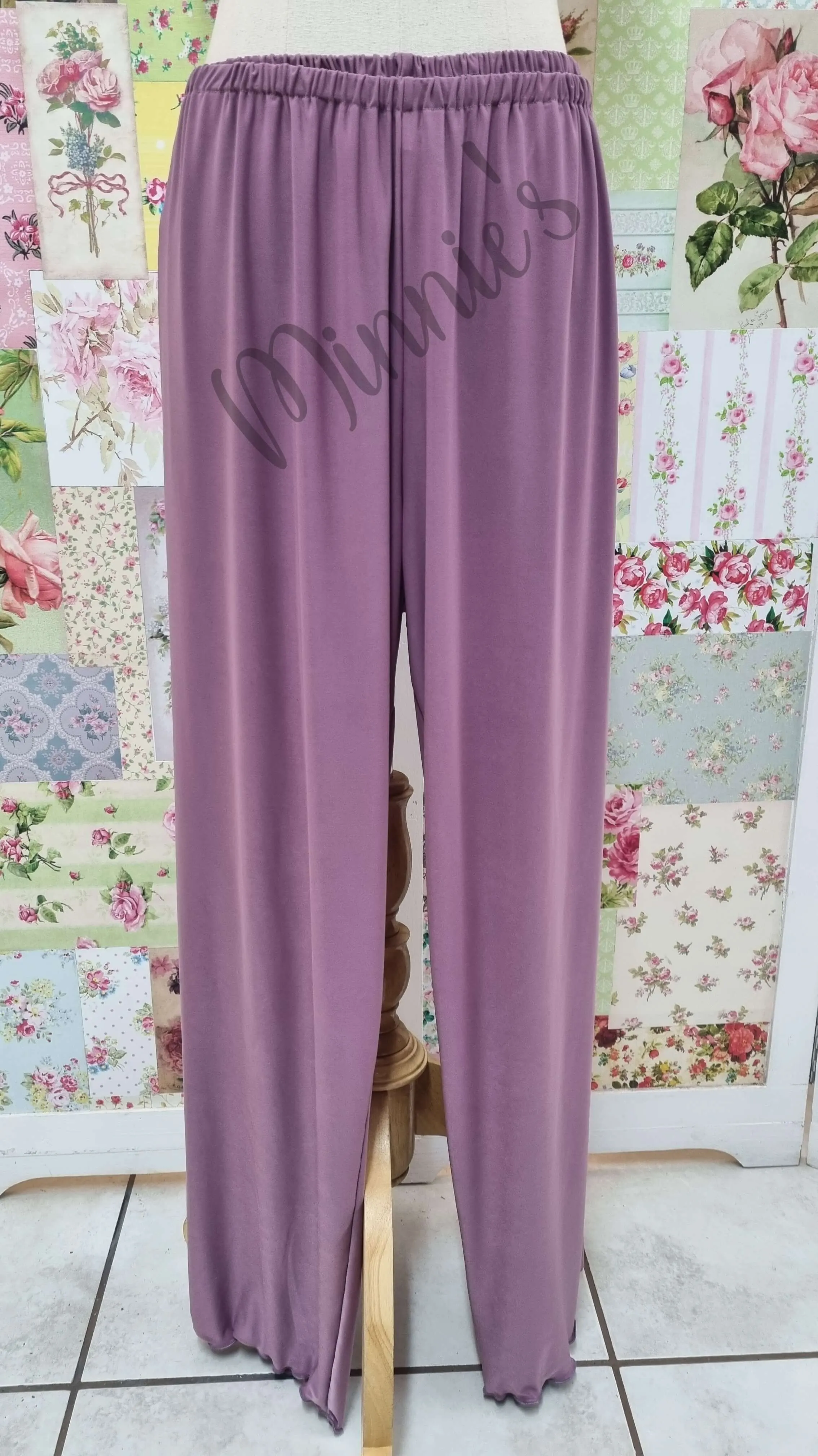 Mauve 3-Piece Pants Set LR0518