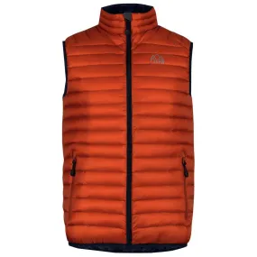 Mens Aktiv Down Gilet (Burnt Orange/Navy)