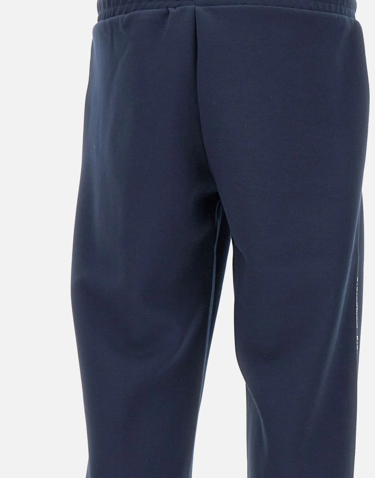 Men's Blue Viscose Blend Jogger