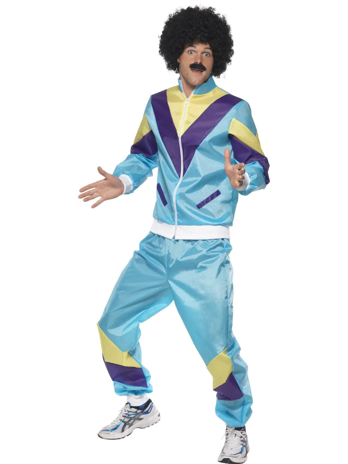 Mens Costume - Blue Height of Fashion Shell Suit