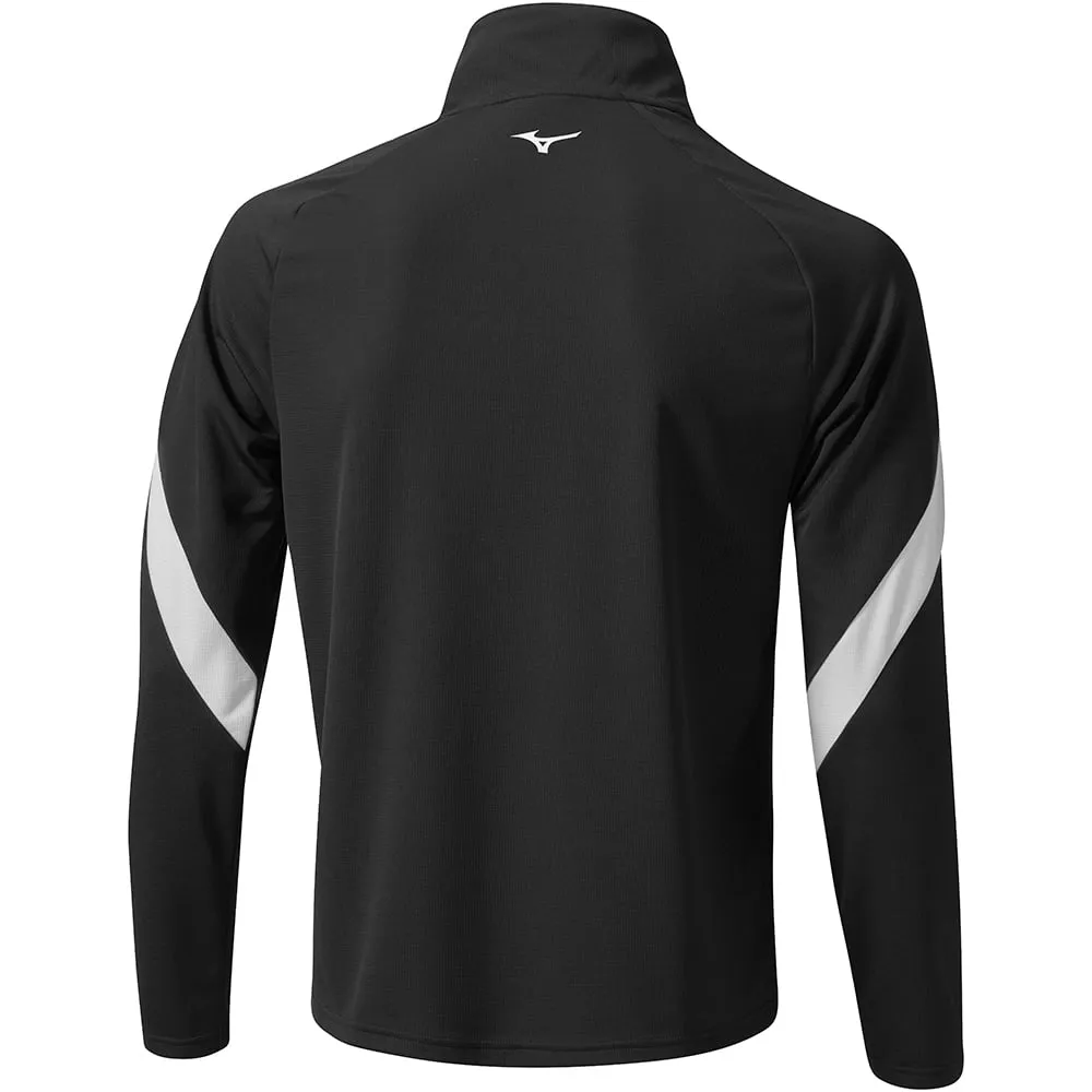 Mizuno Breath Thermo Drop 1/4 Zip Pullover - Black