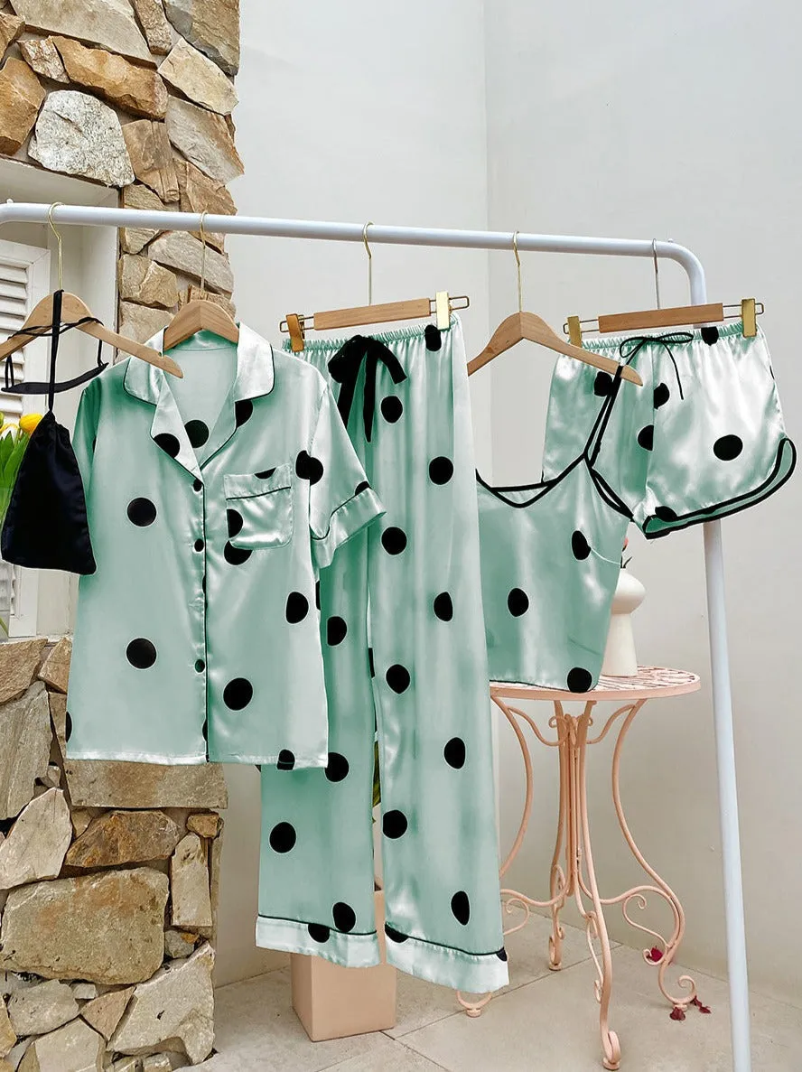 Multi Piece Polka Dot Set