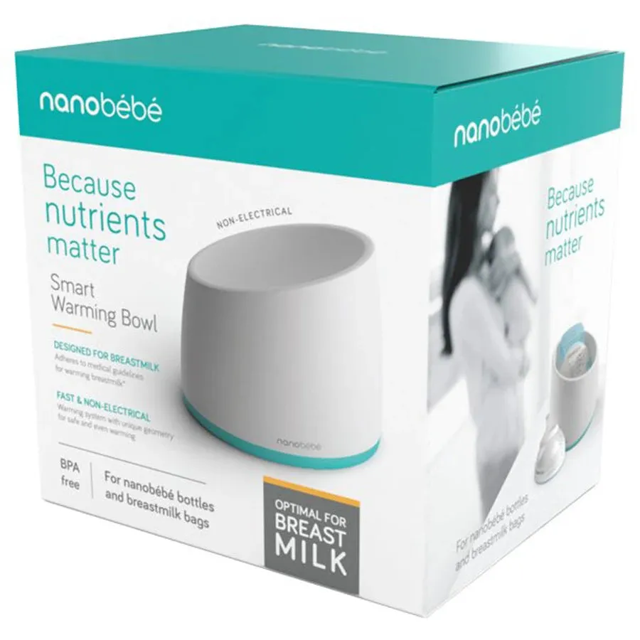 Nanobebe Breastmilk Bottle Warming Bowl - Teal