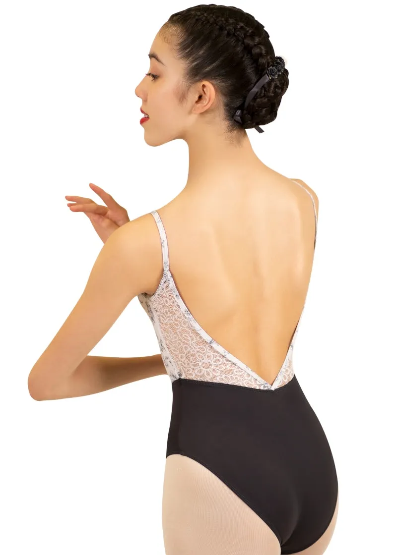 ON SALE Chanelle Camisole Leotard (Smoked Pearl)