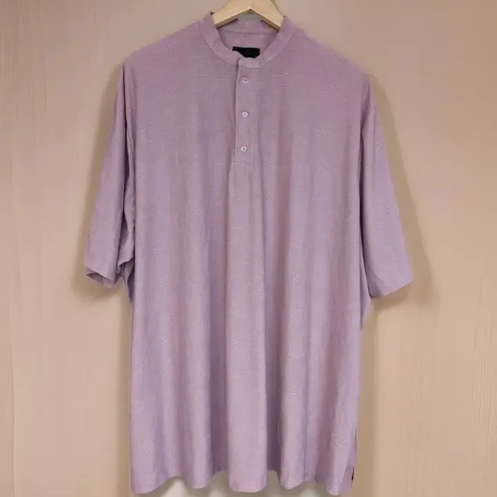 Periwinkle Mandarin Neck Dri-fit Tshirt