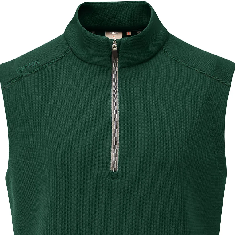 Ping Ramsey 1/2 Zip Gilet - Pine