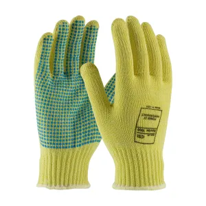 PIP 08-K300PD  Kut Gard Seamless Knit Kevlar with PVC Dot Grip - Safety Glove(One Dozen)