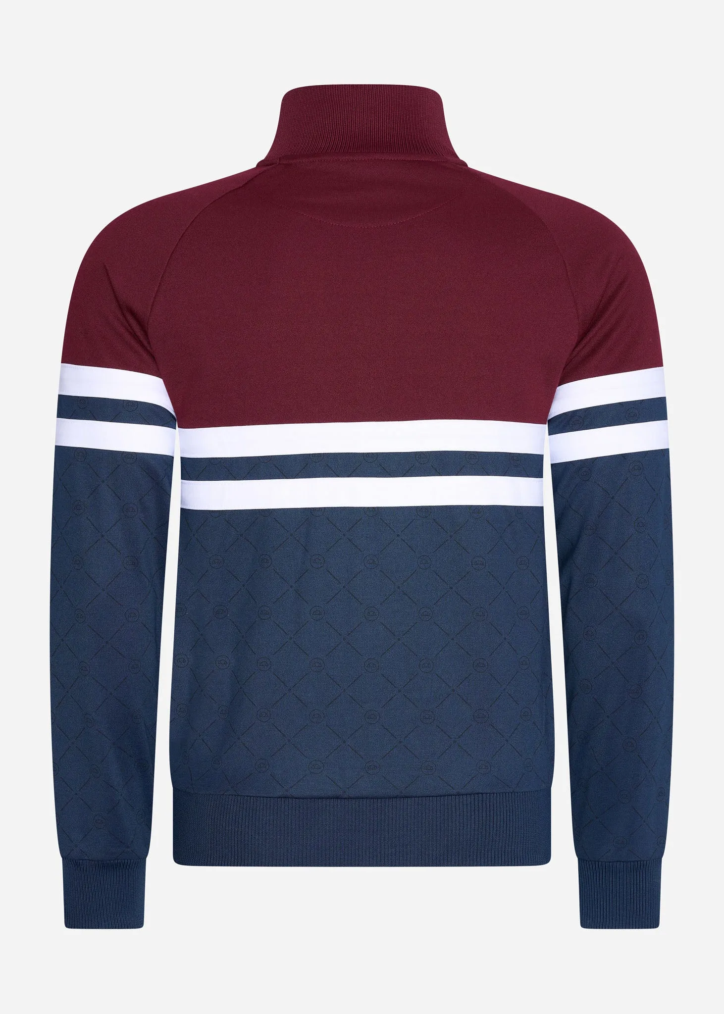 Prende track top - burgundy