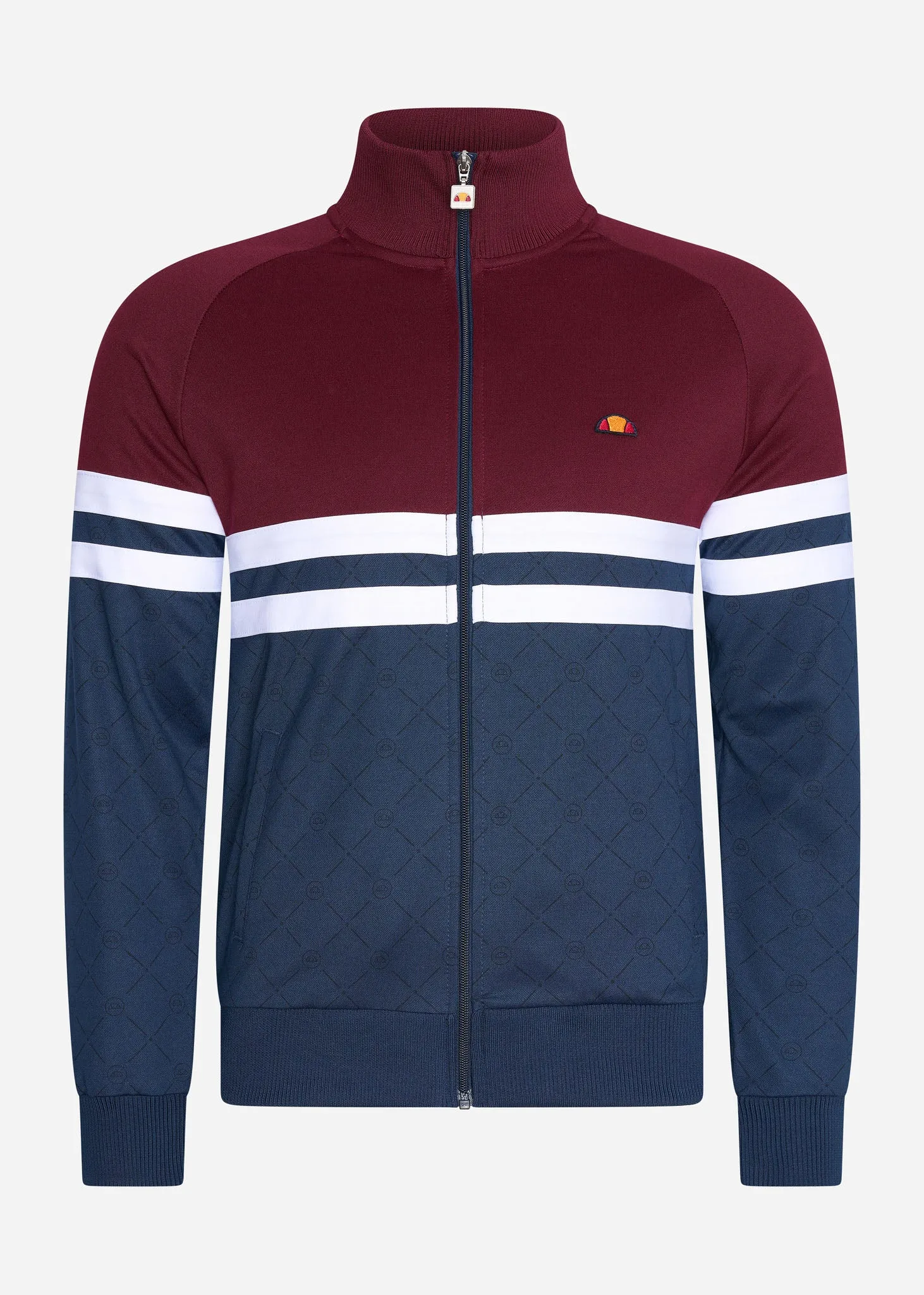 Prende track top - burgundy