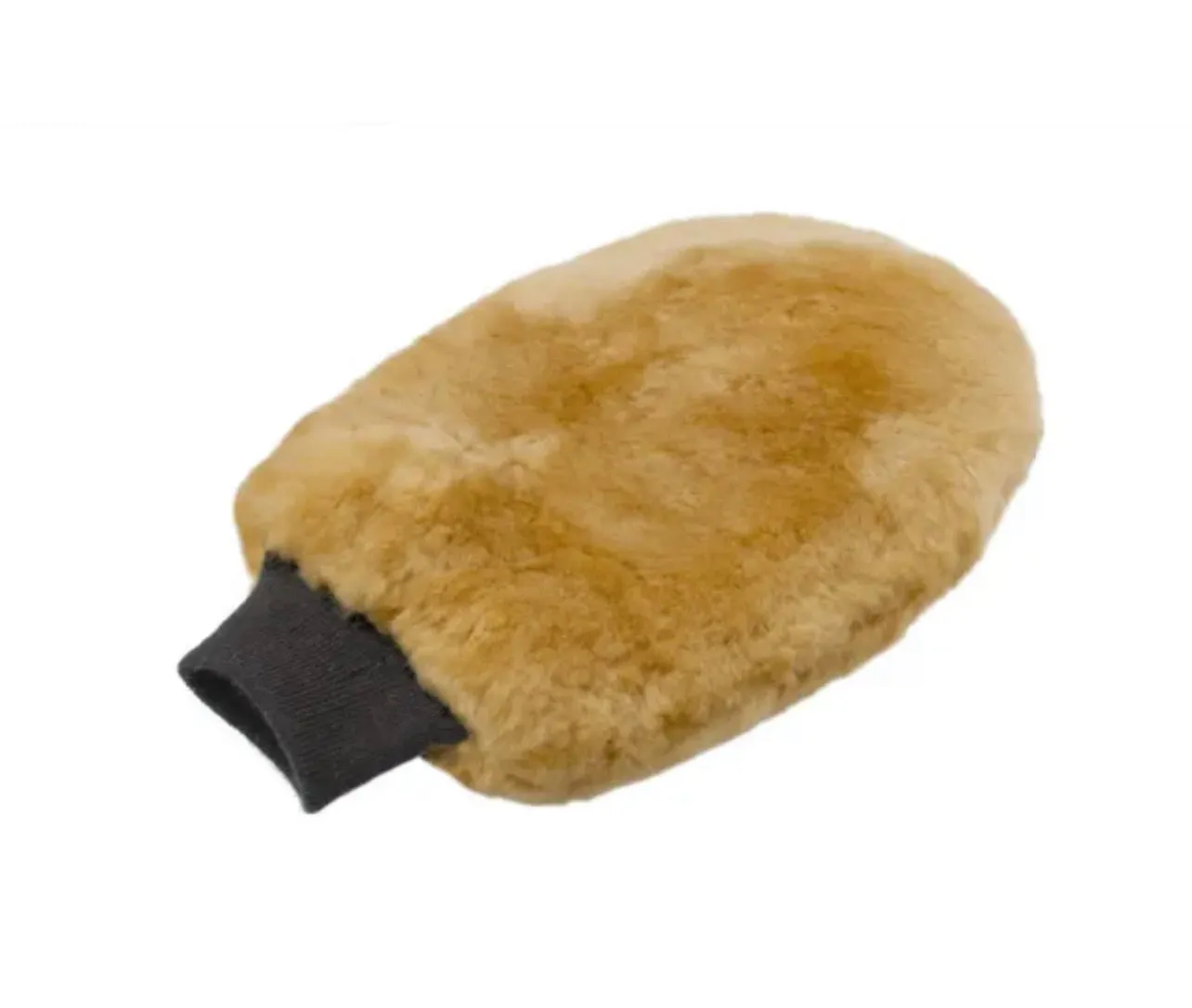 Pure Lambs Wool Buffing Mitten - Deep shine every time!