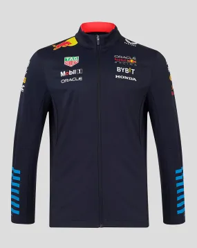 Red Bull jacket, Castore, team, softshell, blue, 2024