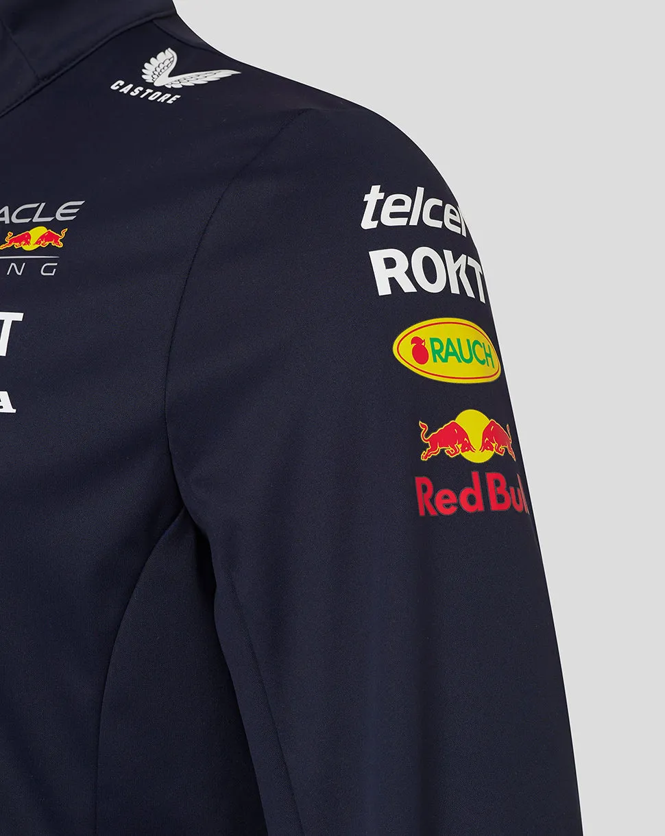 Red Bull jacket, Castore, team, softshell, blue, 2024