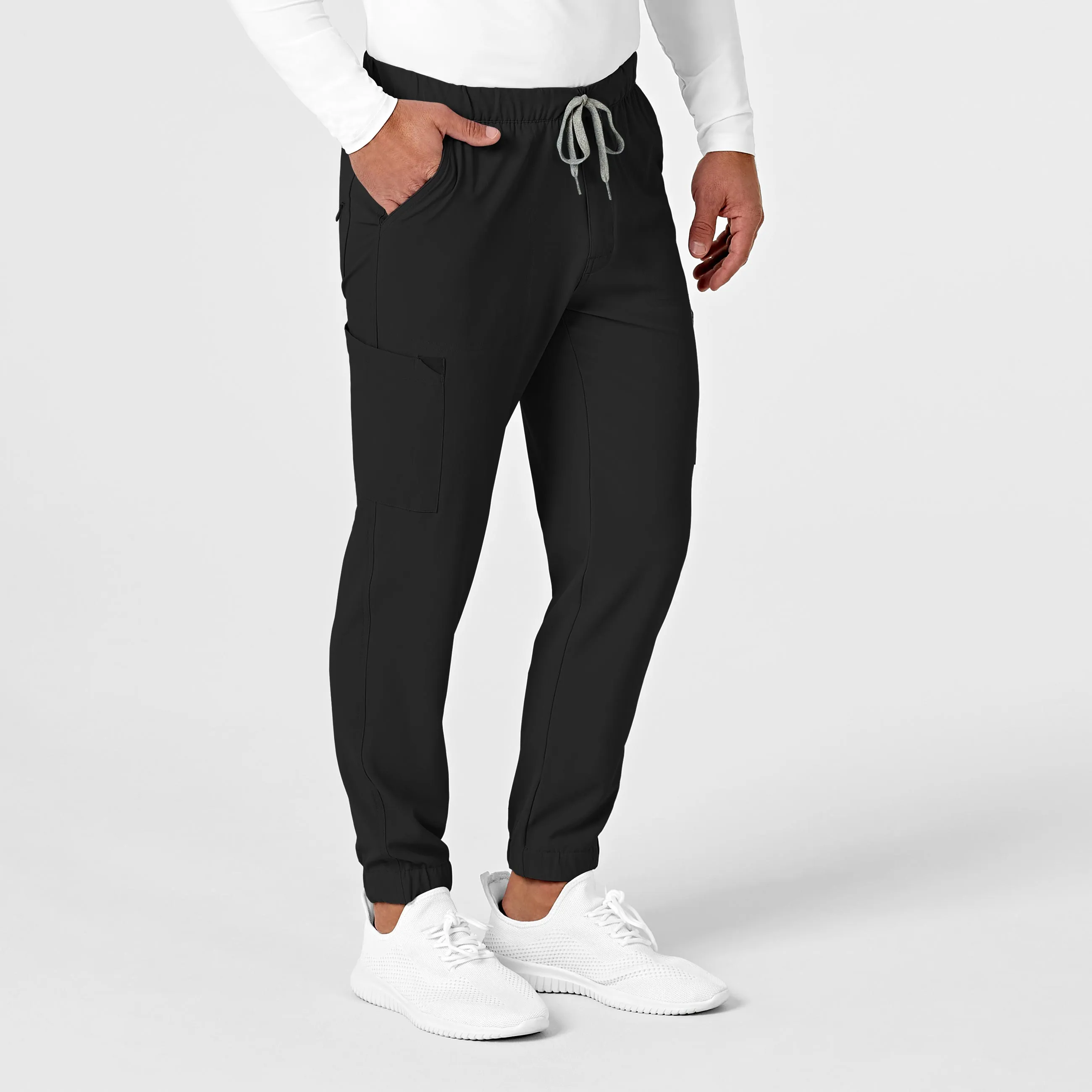 RENEW Men's Jogger Scrub Pant - Black