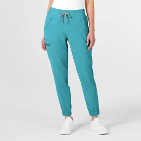 RENEW Women's Jogger Scrub Pant - Teal Blue