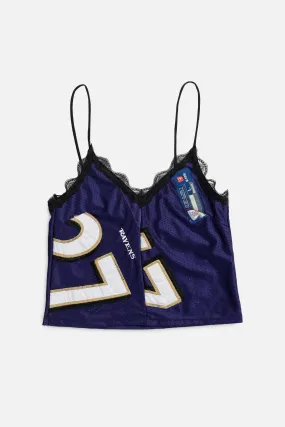 Rework Baltimore Ravens NFL Lace Tank - S