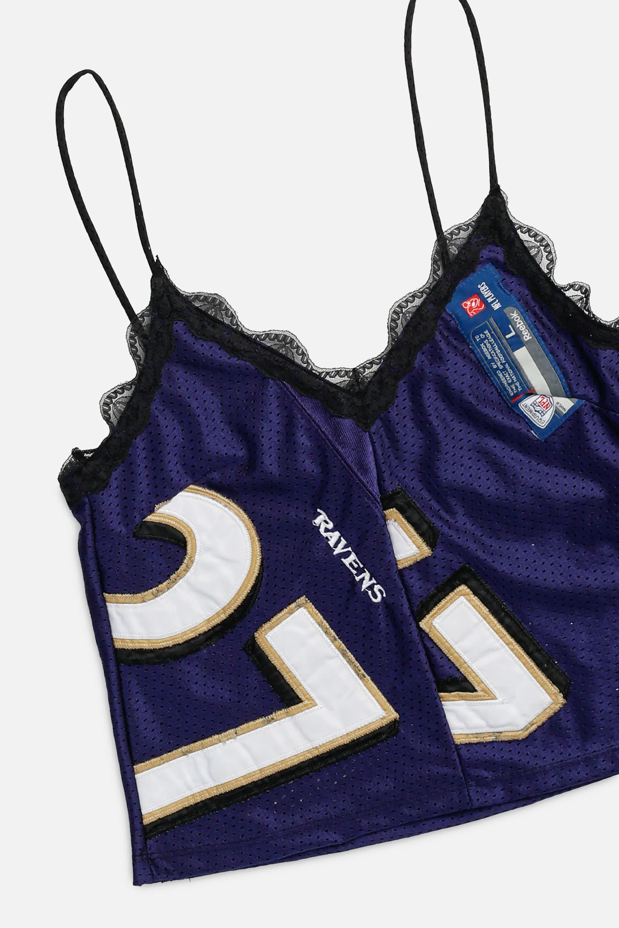 Rework Baltimore Ravens NFL Lace Tank - S