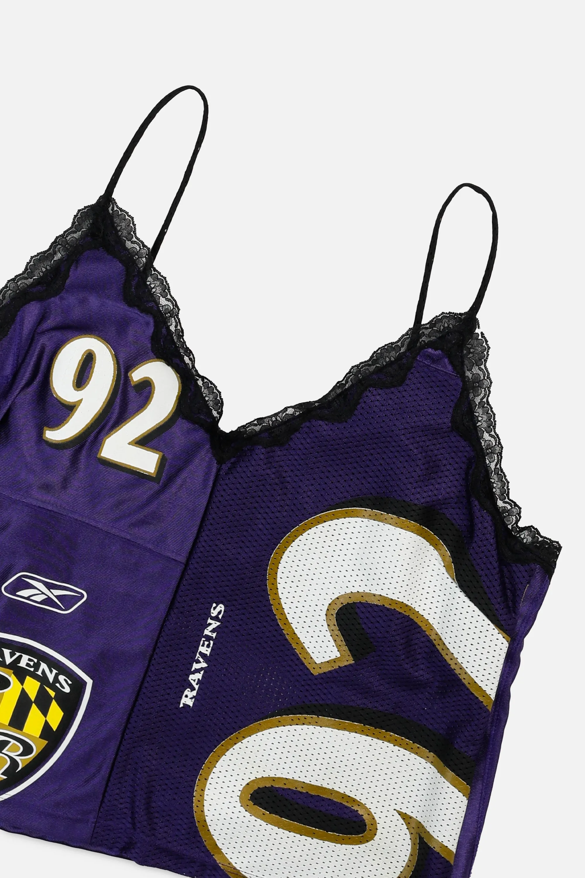 Rework Baltimore Ravens NFL Lace Tank - XXL