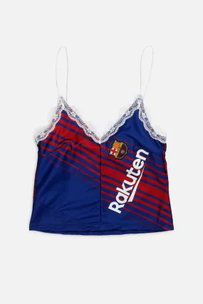 Rework Barcelona Soccer Lace Tank - S