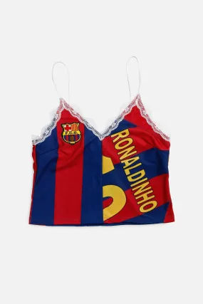 Rework Barcelona Soccer Lace Tank - XL