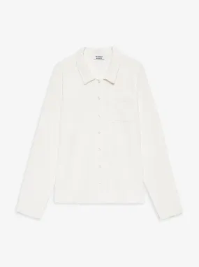 Rory Long Sleeve Sleep Shirt in Seashell