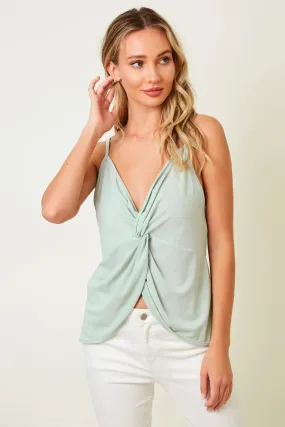 Sage Knot Top