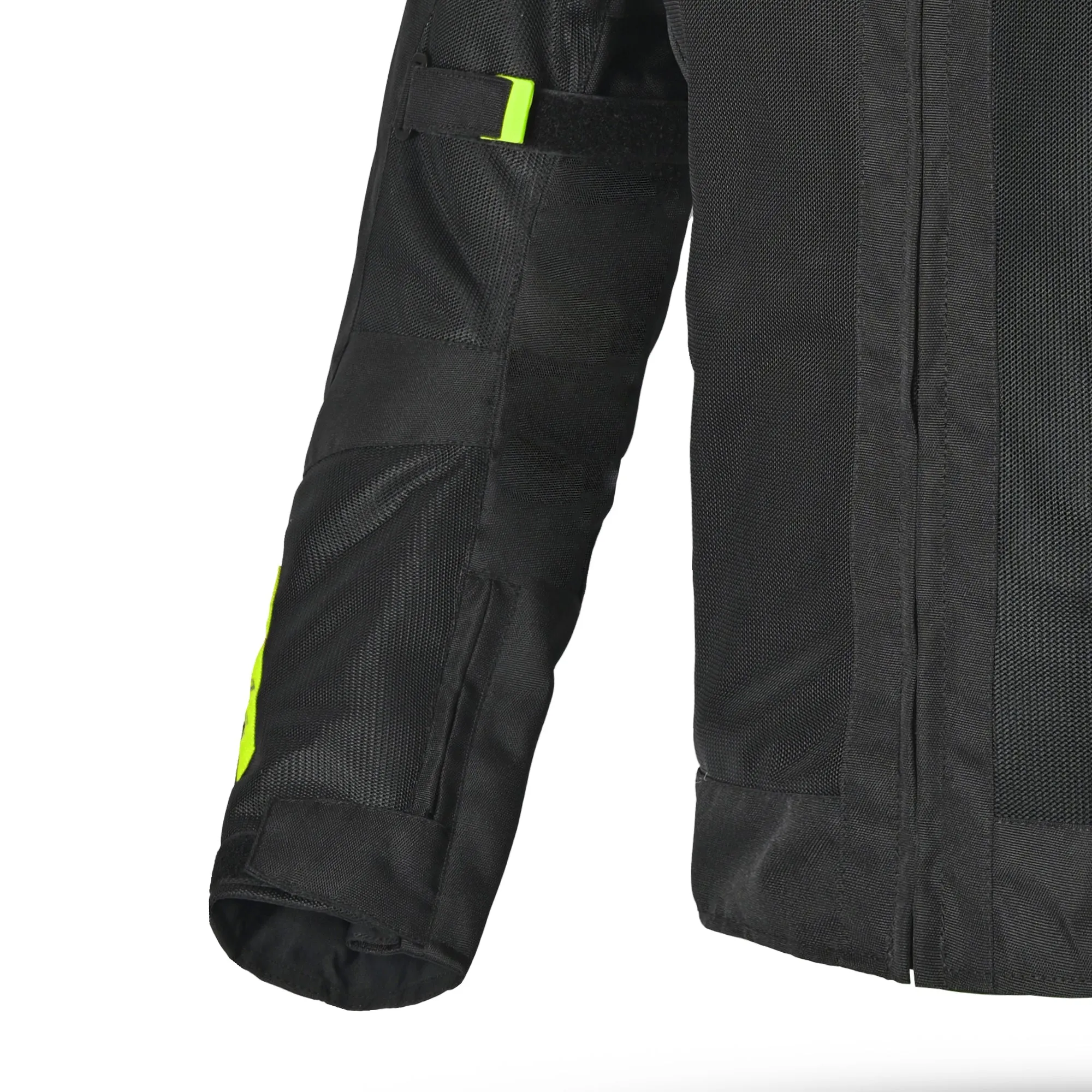 SHUA Gravity Mesh Summer Motorcycle Jacket Black Yellow