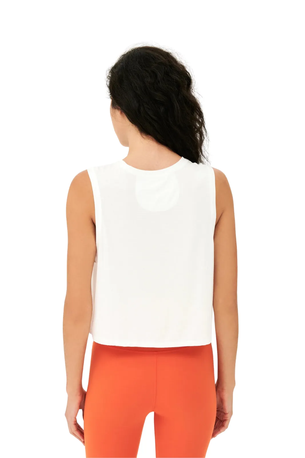 Sienna Jersey Tank, White