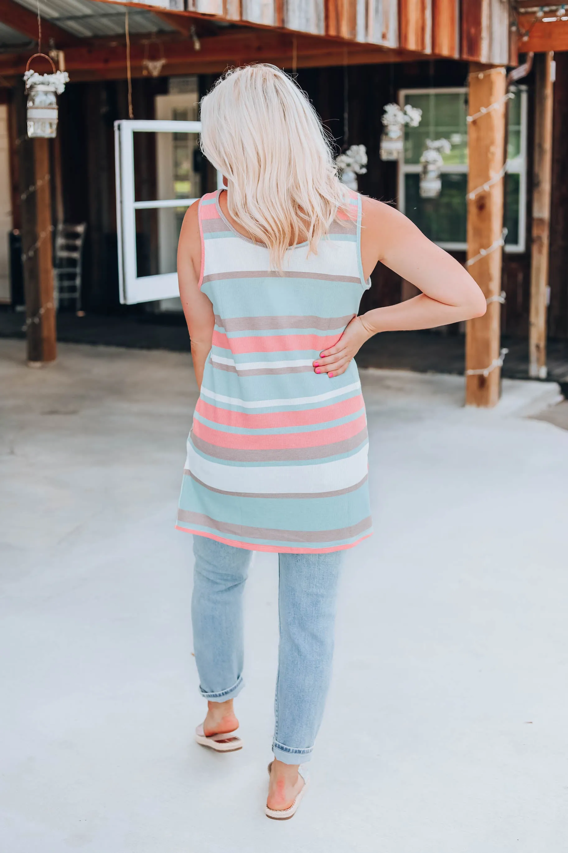 Simplicity In Stripes Tank