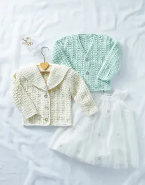 Sirdar - Baby Cardigan in Snuggly DK - Crochet Pattern 5316