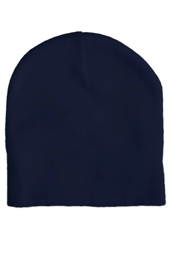 SMF Navy Skull Beanie