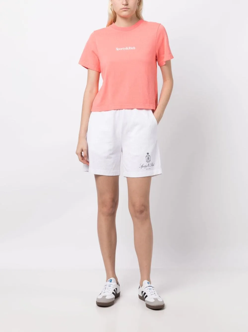 SPORTY & RICH Shorts White