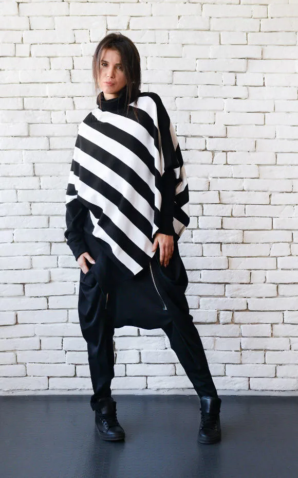 Stripe Loose Tunic