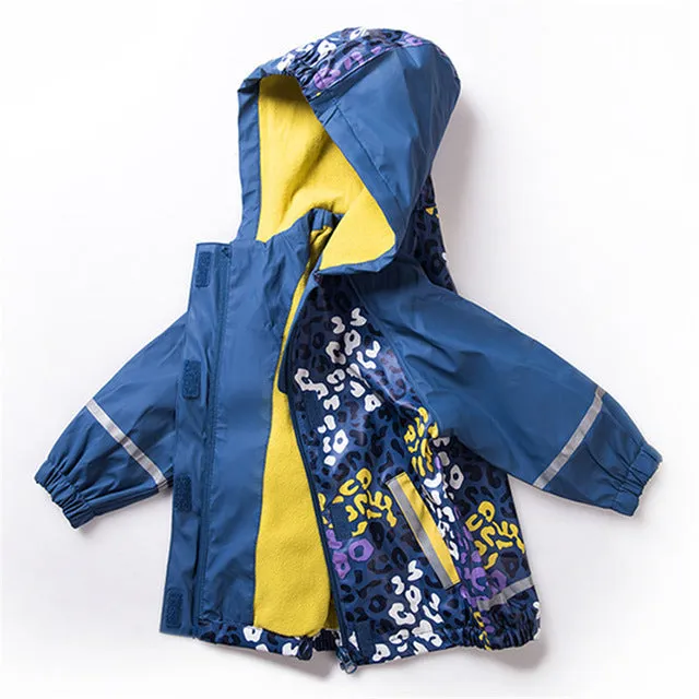 Striped Raincoat for Kids