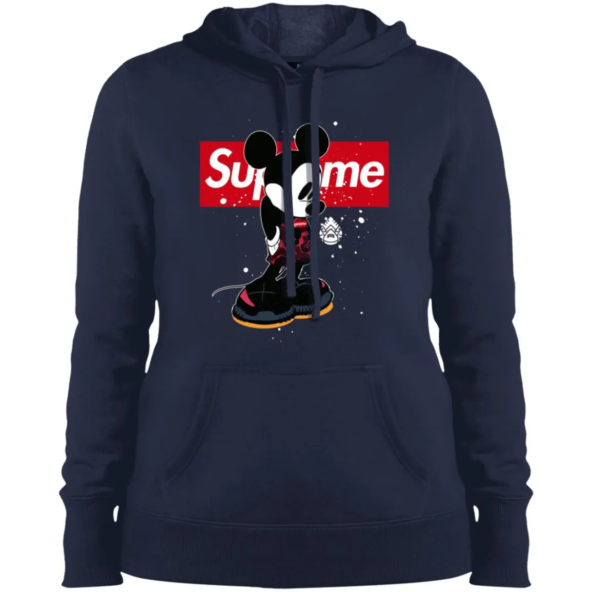 Supreme Mickey Babe Cute Love T-shirt Women Hooded Sweatshirt