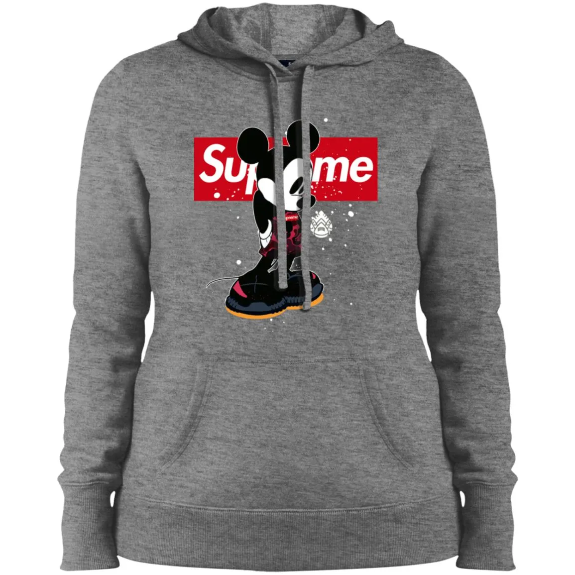 Supreme Mickey Babe Cute Love T-shirt Women Hooded Sweatshirt