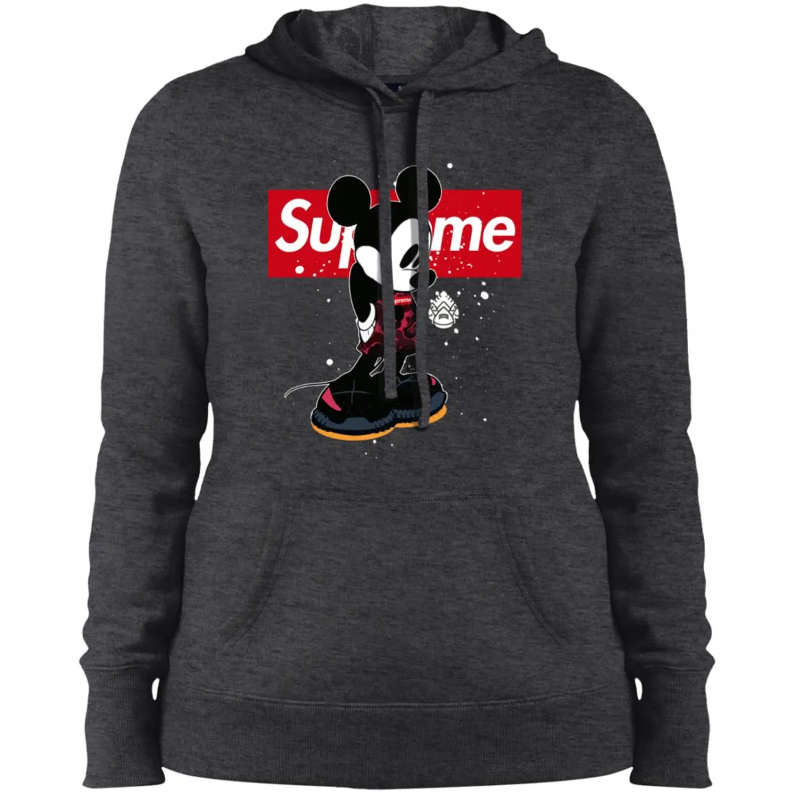 Supreme Mickey Babe Cute Love T-shirt Women Hooded Sweatshirt