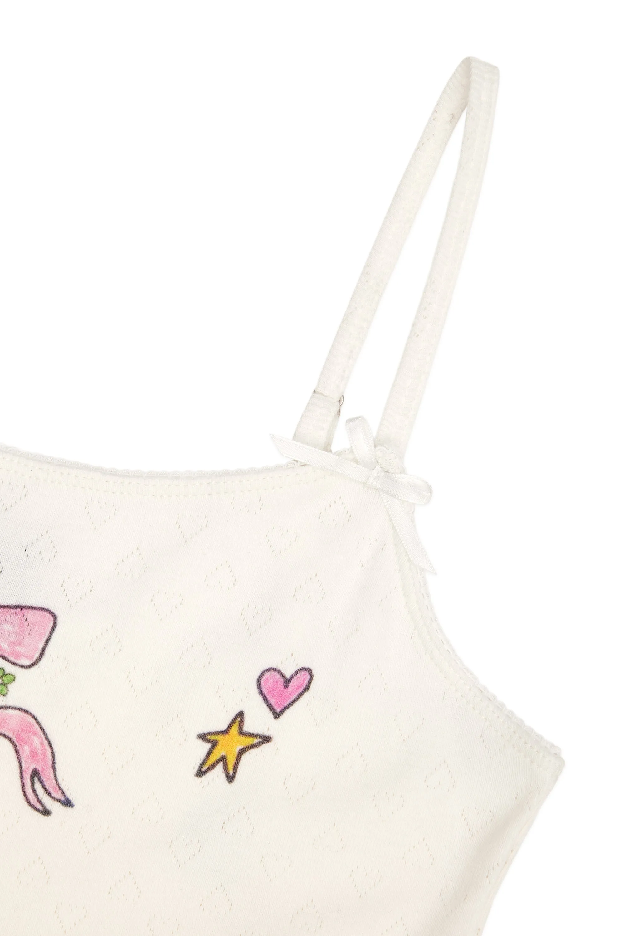 TF x Blo_oberry Little Bow Pointelle Camisole