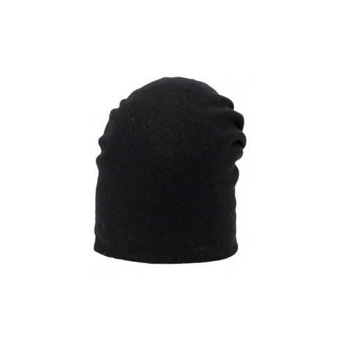 The Double Layer Slouch Cashmere Blend Beanie