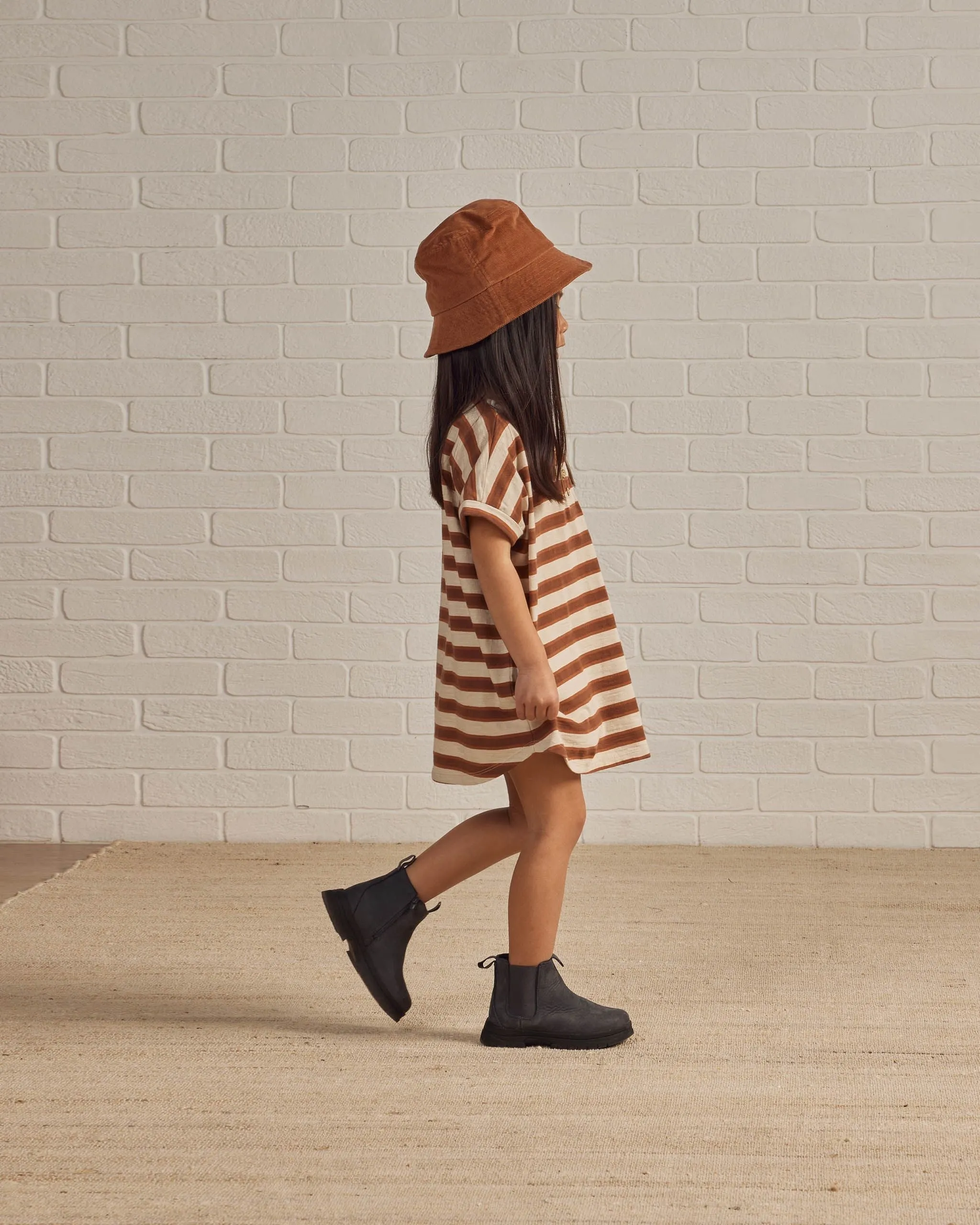 The Henley Shirt Dress by Rylee   Cru - KIDS