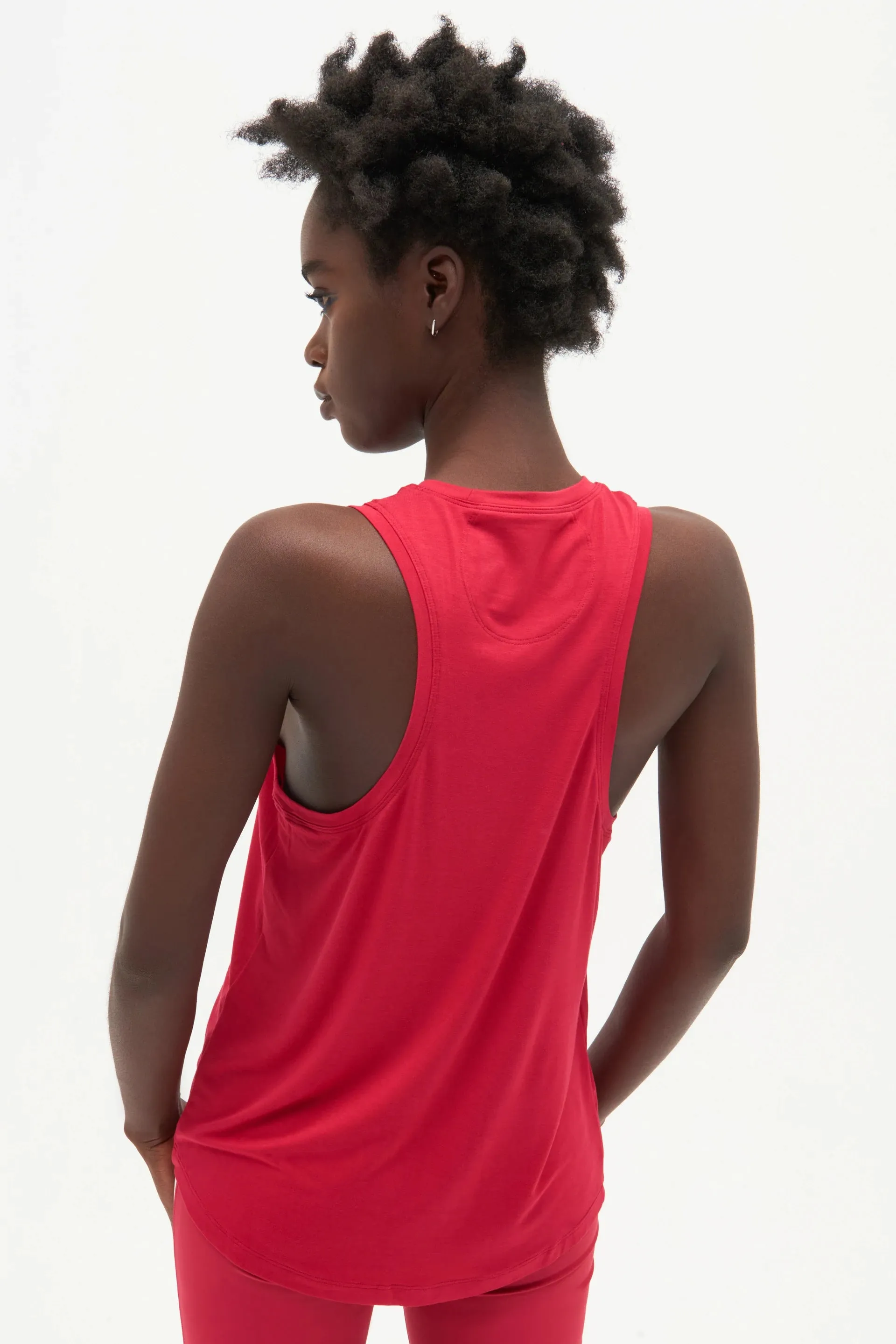 Toni Jersey Tank, Lychee