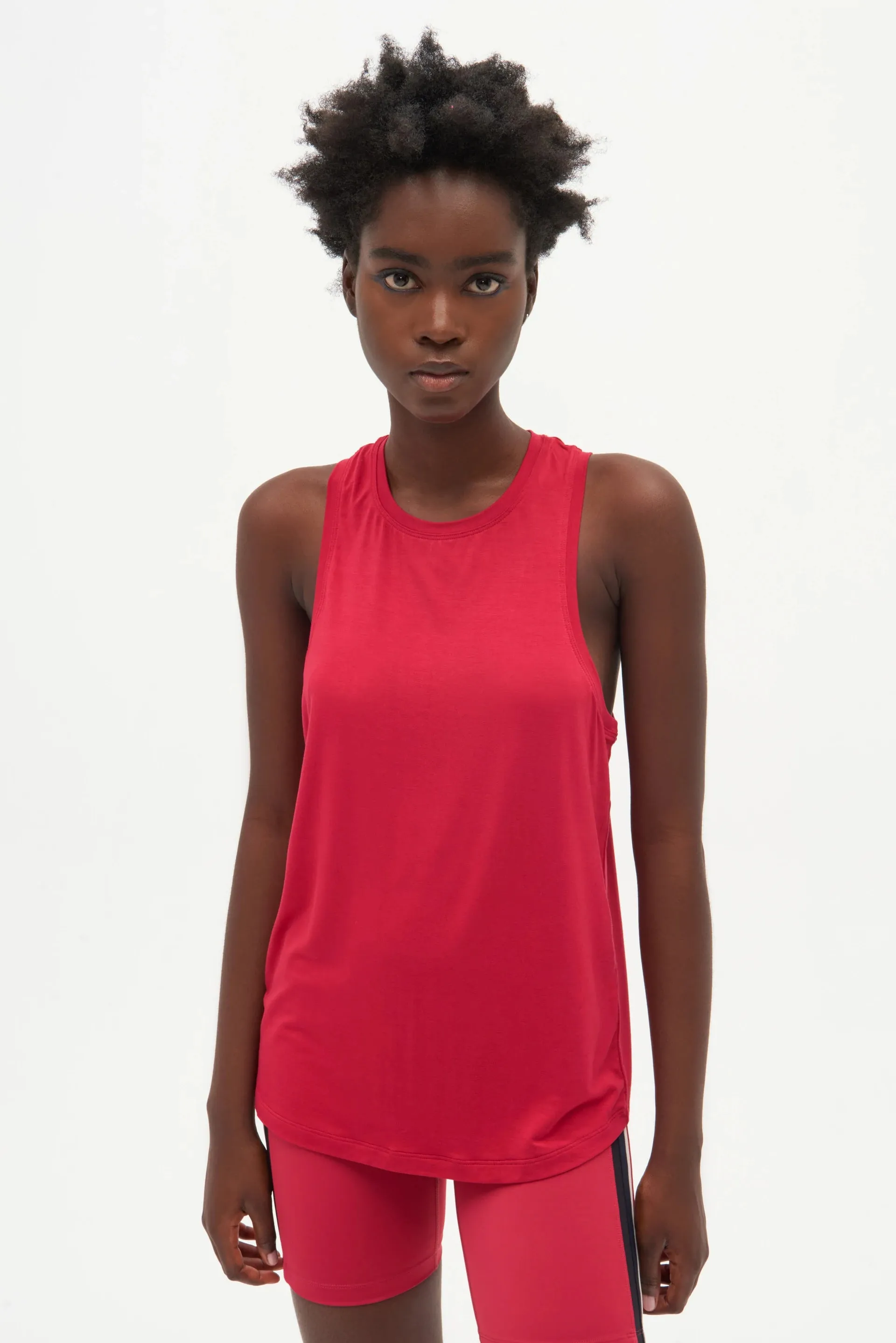 Toni Jersey Tank, Lychee