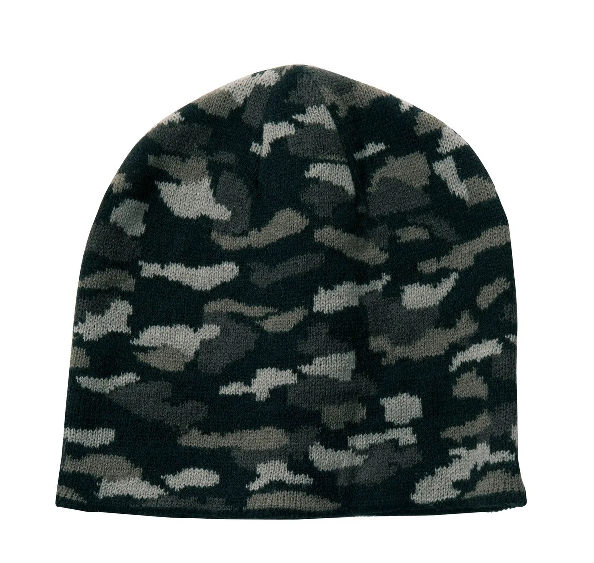 Top Headwear Camo Beanie Cap