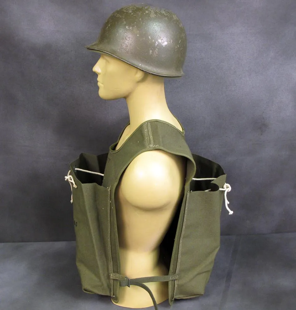 U.S. WWII 60mm & 81mm Mortar M2 Ammunition Vest: Unissued