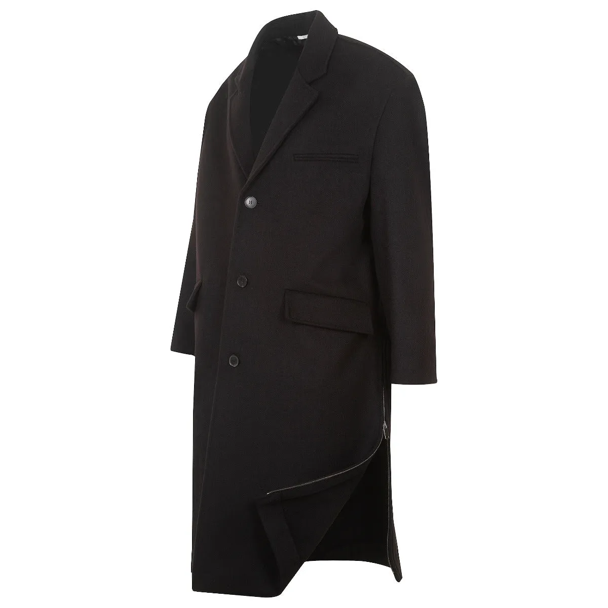 Valentino Single Breasted Rear Pocket Coat