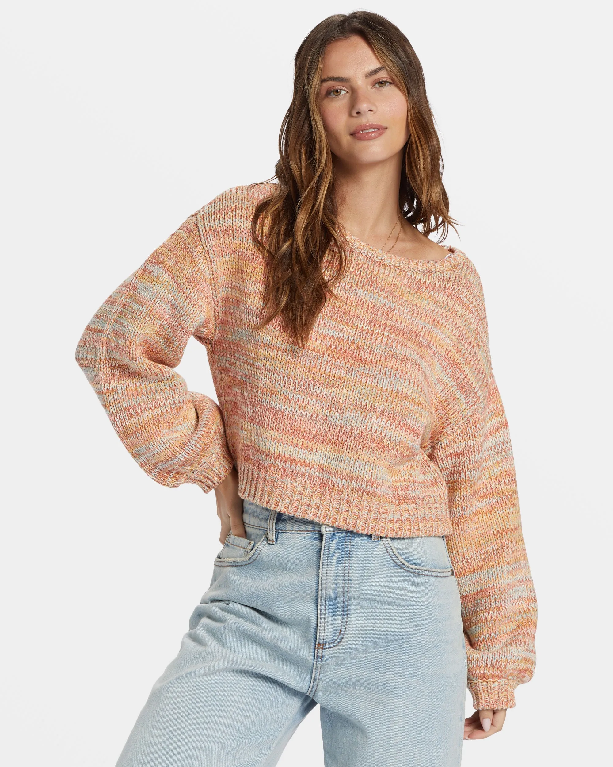 Vivid Sun Pullover Sweater - Multi