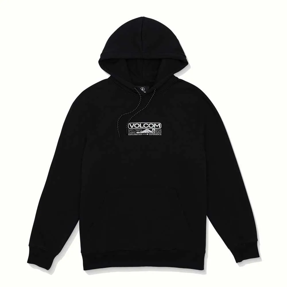 Volcom Outhere Pullover Hooded Sweatshirt Black