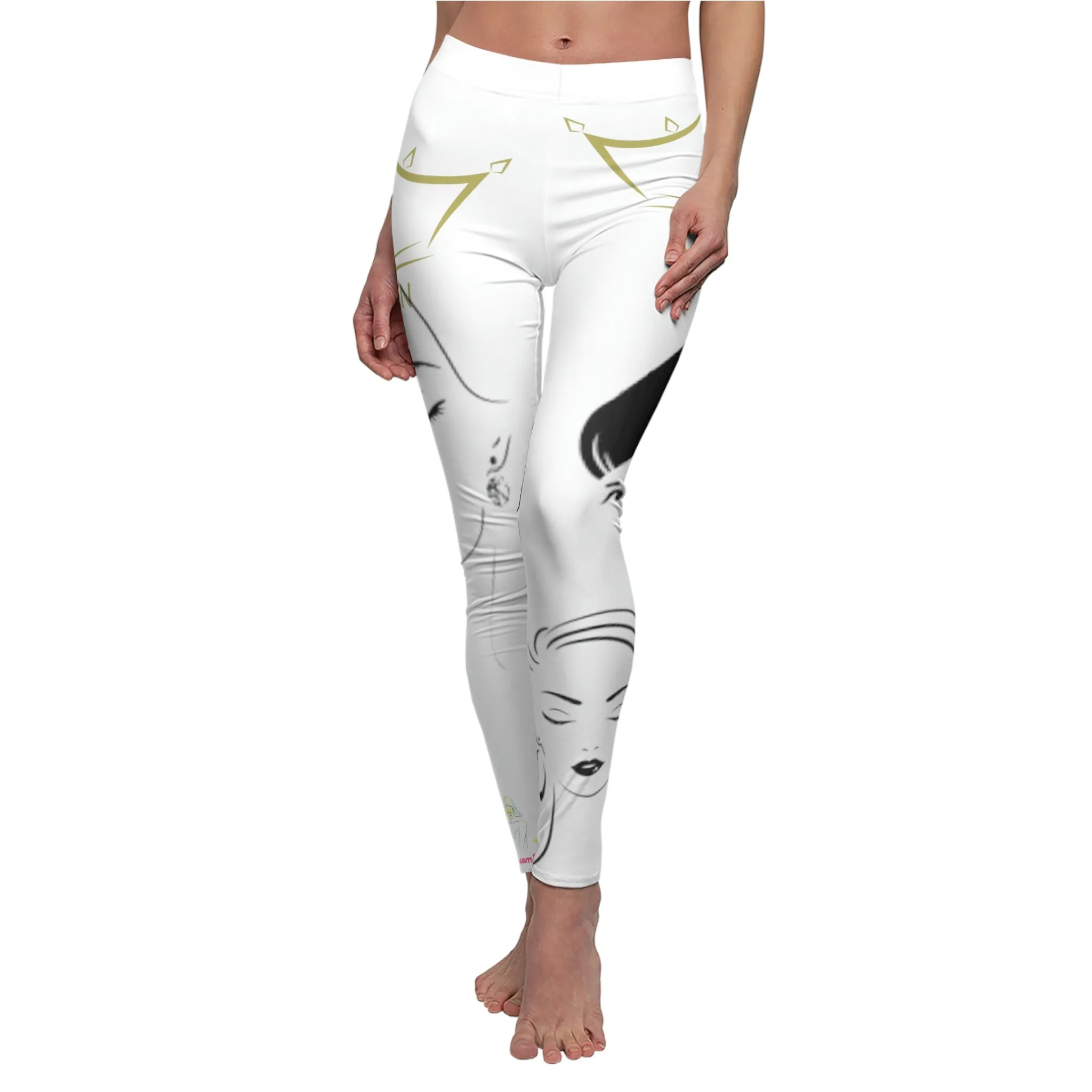 Women's Cut & Sew Casual Leggings