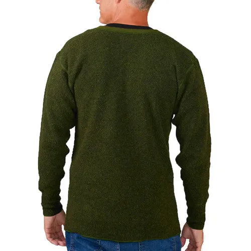 Wool Henley Shirt - Men's