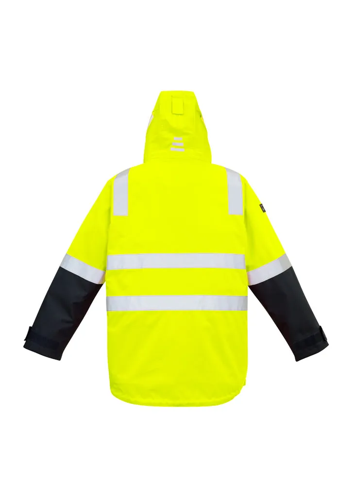 ZJ532- Mens Hi Vis 4 in 1 Waterproof Jacket