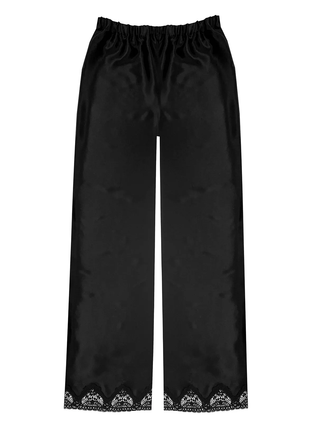 Zoe Black Silk Pyjama Pants